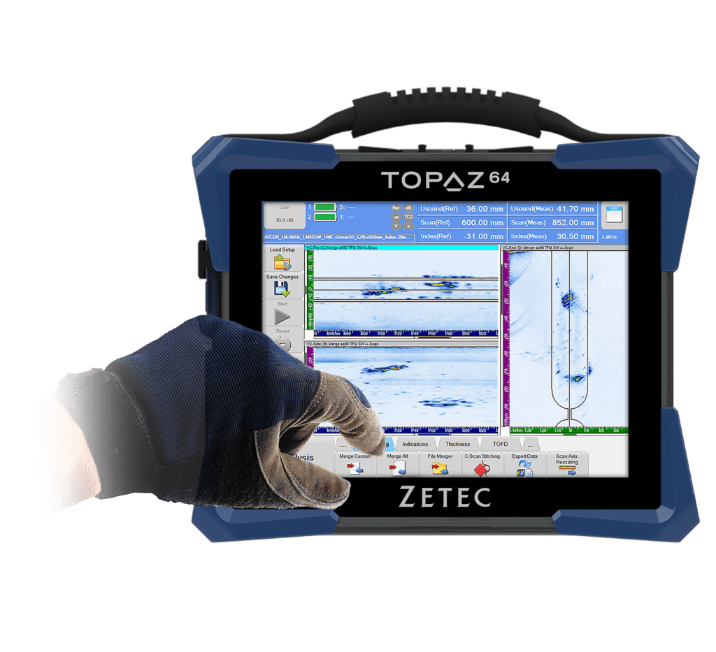 Zetec provides top-shelf ultrasonic testing equipment and solutions