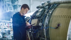 ultrasonic testing for jets and spacecraft
