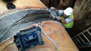 ultrasonic testing vs magnetic particle inspection
