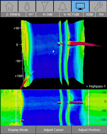 bolt hole inspection low-frequency c-scan